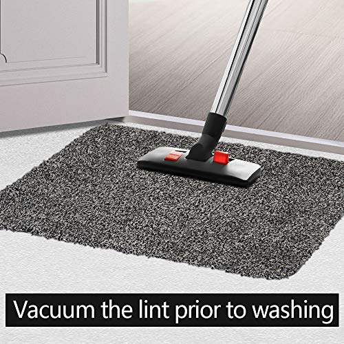 Beau Jardin Indoor Doormat Super Absorbent Mud Front Door Mat 28"X18" Latex Backing Non Slip For Front Inside Dirt Trapper Mats Cotton Entrance Rug Shoes Scraper Machine Washable Rug Carpet Bg193 #TOP6