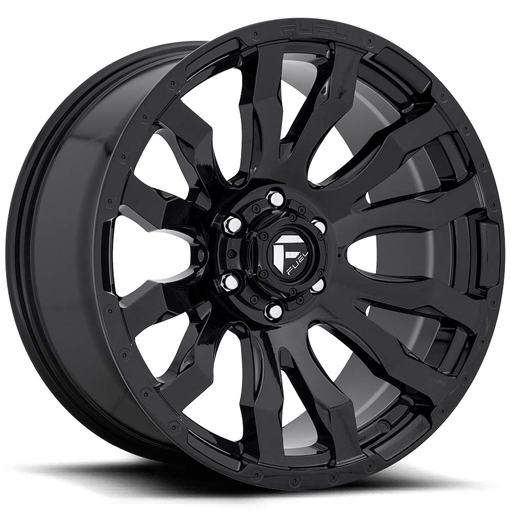 FUEL OFF-ROAD D675 BLITZ 20X9, 8X170, 5.04, 1mm GLOSS BLACK - D67520901750