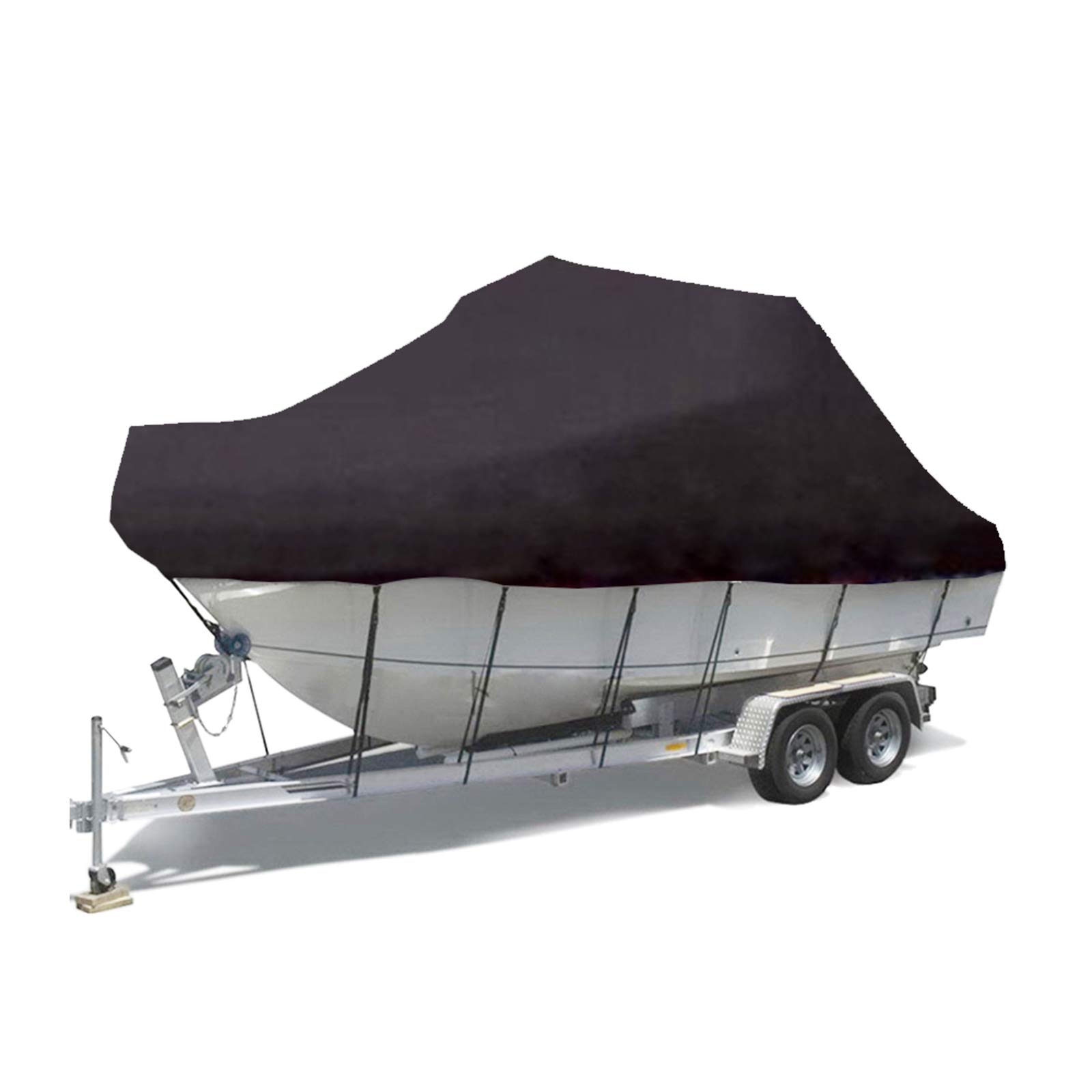 Bâche bateau remorquable housse de bateau de ski Oxford 420D étanche coque en V Runabout