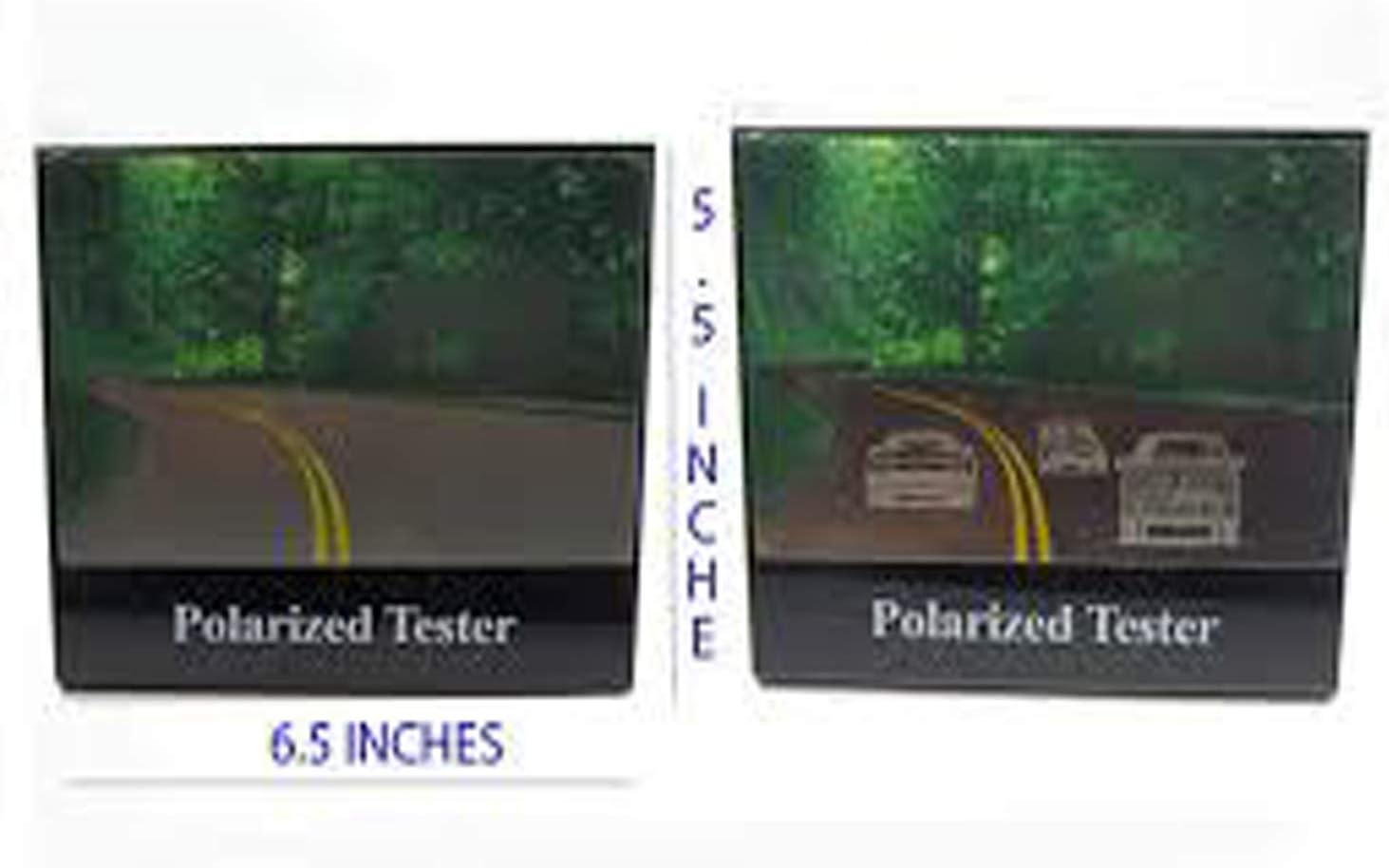 Polarized Sunglasses Tester, It Test Your Sunglasses Polarized Lens 2 Cars