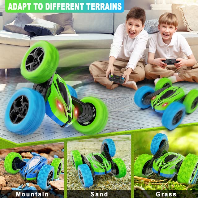 ORRENTE RC Cars, Remote Control Car 2.4Ghz Stunt Car w...B0B7758RLZ