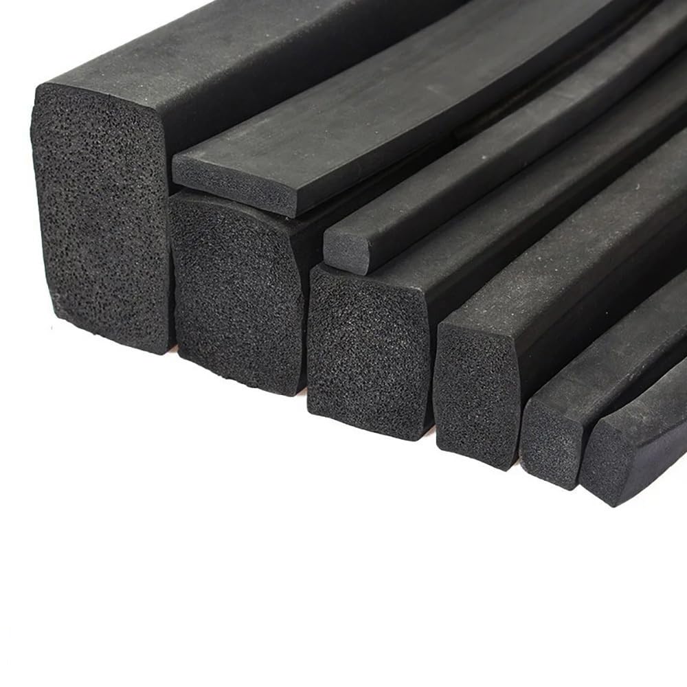 EPDM Weatherproof Foam Seal Strip 5M Door Window Gasket Black