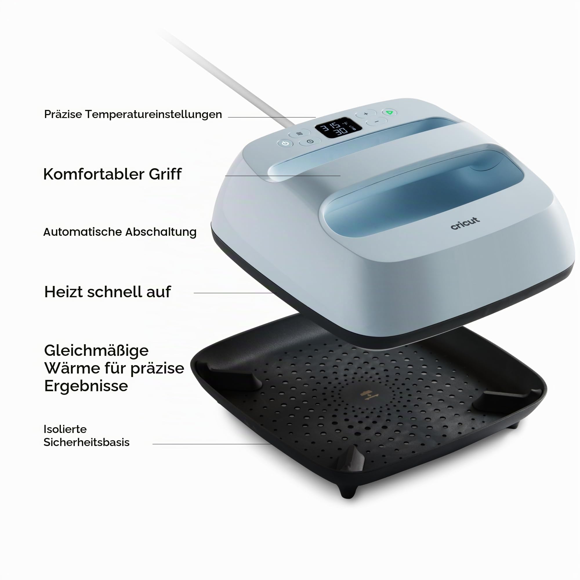 Cricut EasyPress 3, Blau