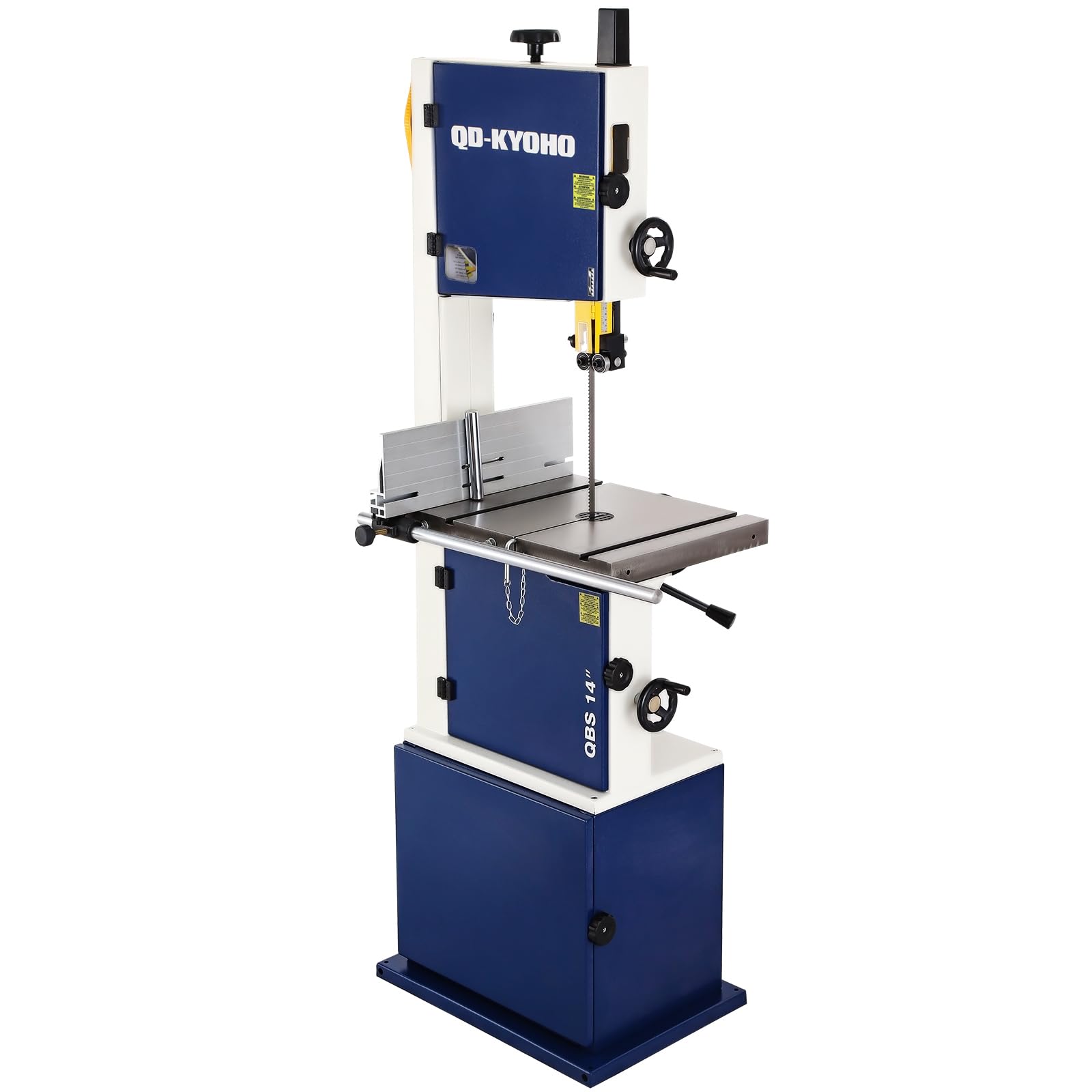 Band Saw, 14 Inch Bandsaw for Woodworking, 1445 & 2950 FPM Dual-Speed Bandsaw, 2 HP，120 V 14-Amp Motor, Band Saws with Solid Cast Iron Table, Iron Bandsaws with Overload Protection
