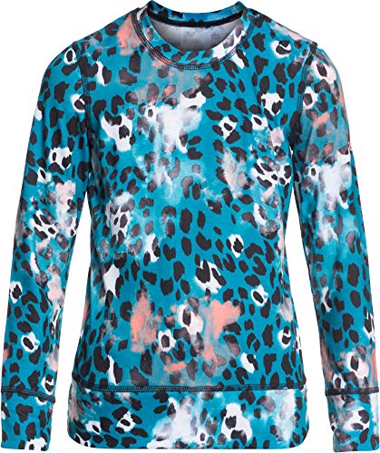 Roxy Daybreak First Layer Top - Girls' Ocean Depths Leopold, S(8)