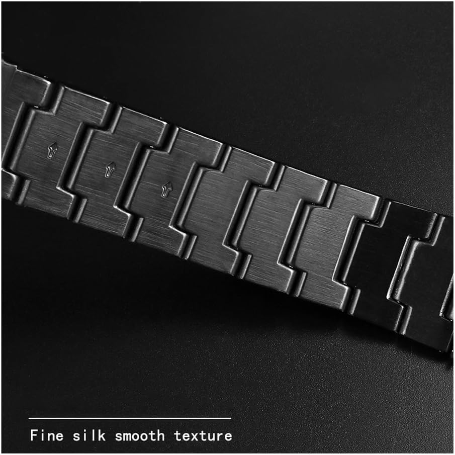Fit for Casio EF-550 Stainless Steel Watchband 22mm Silver Strap Deployment Buckle Bracelet Metal Belt Men's Watch Chain