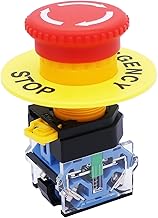 Taiss/not aus schalter 22 mm Roter Pilz 1NO 1NC AC 440V 10A LA38-11ZS