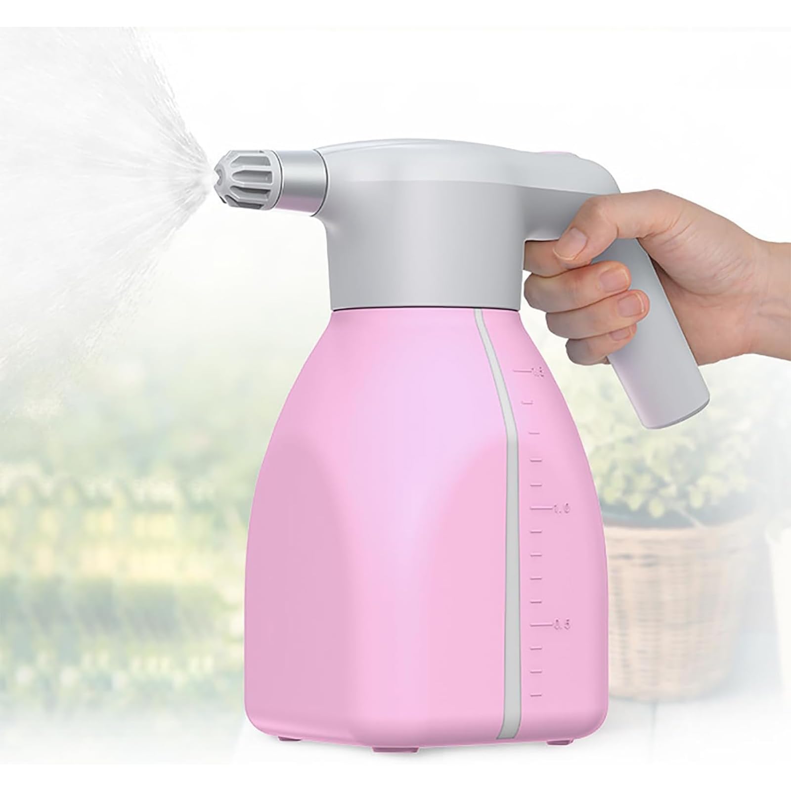 Spruzzatore Automatico Dell'annaffiatoio, Dispositivi Irrigazione dello Spruzzatore Pressione Piante All'aperto Dell'interno, capacità: 1,5L/nenenebc modalità Spruzzatura Regolabile