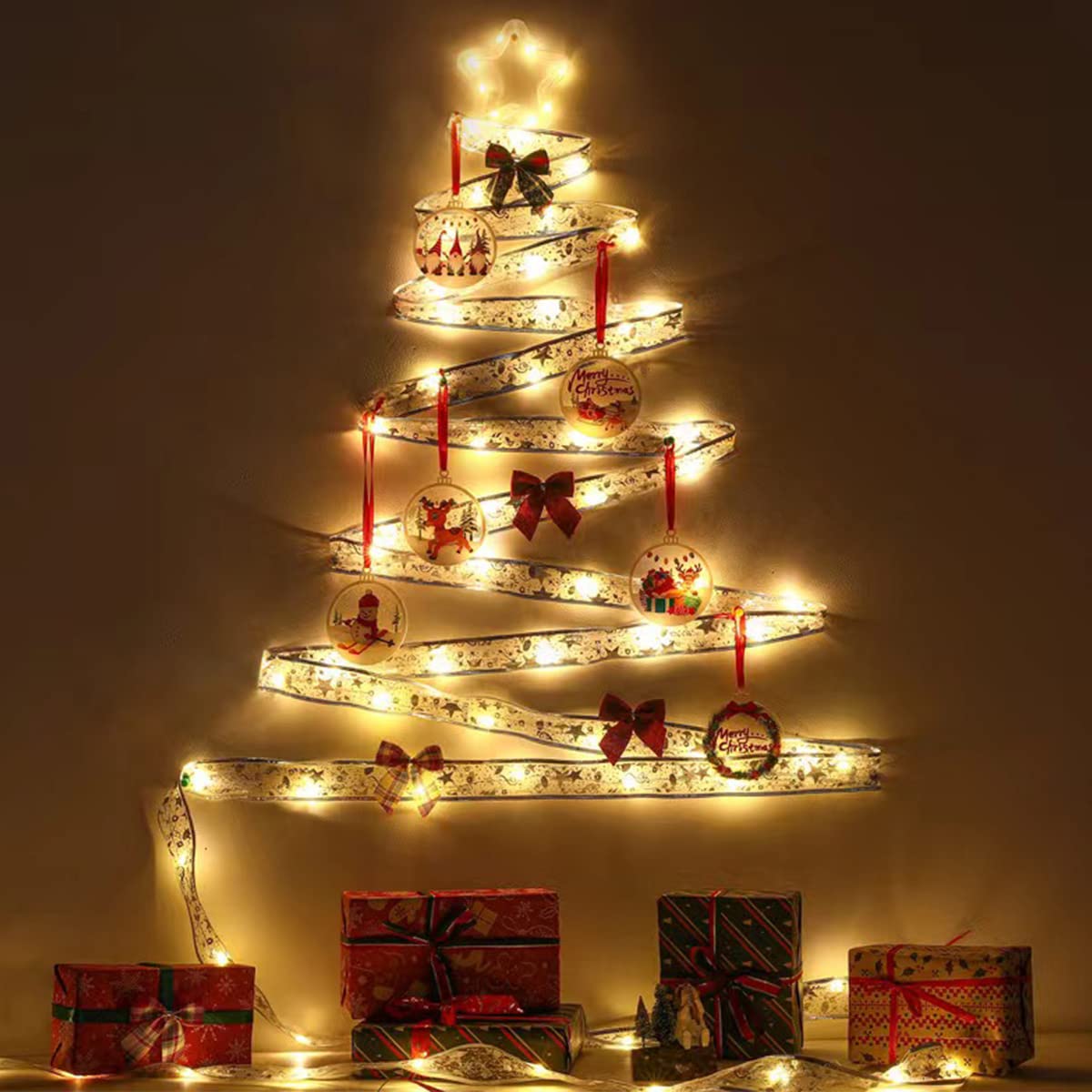 Amazon.co.jp: クリスマスライトデコレーションセット