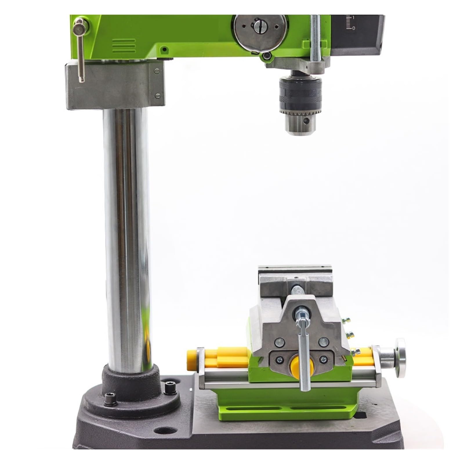 Taladro de Columna, Taladro De Banco De Alta Precisión Con Pantalla Digital, Pequeña Máquina Perforadora Y Fresadora De Grado Industrial For El Hogar, Mini, Perforadora