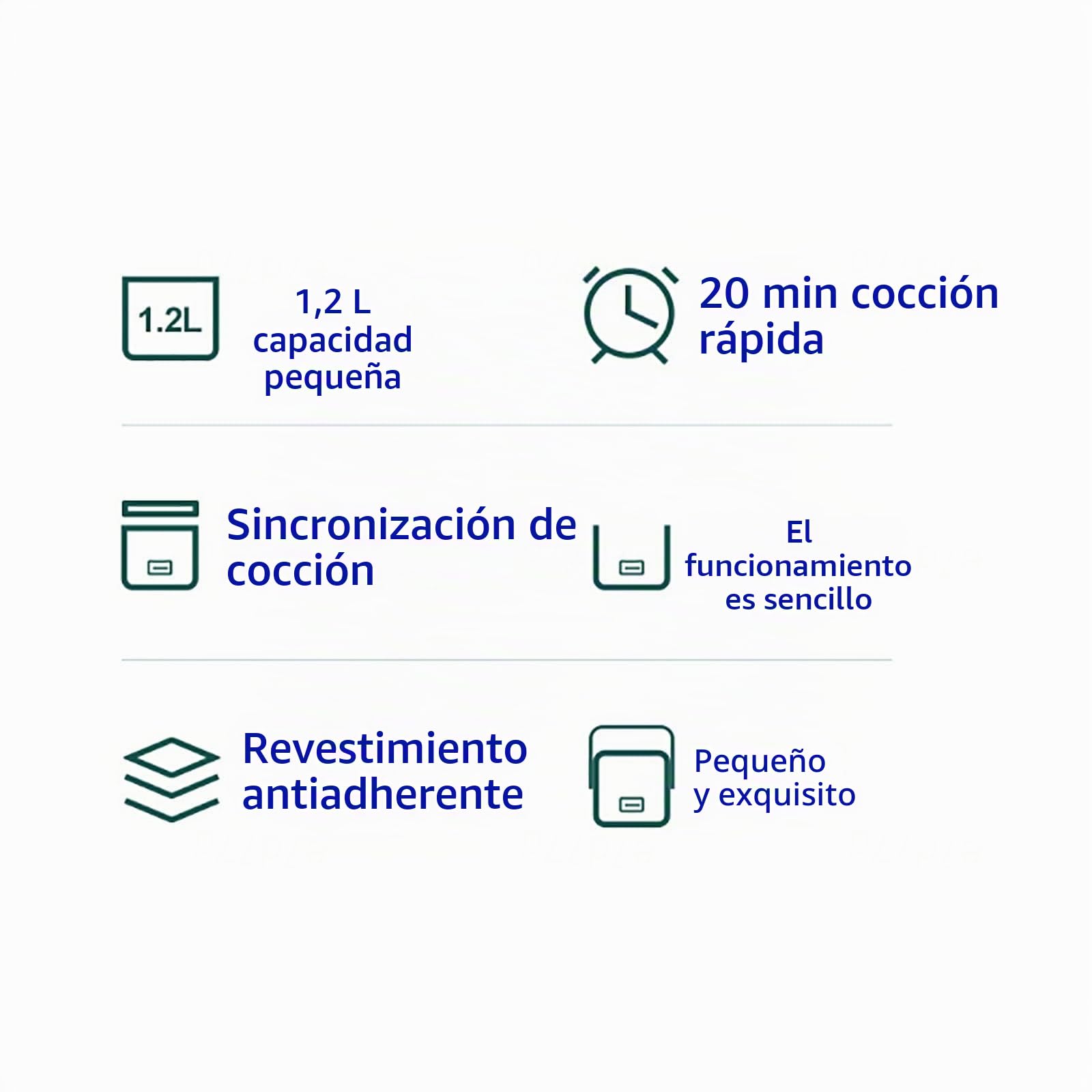 Olla Arrocera Pequeña para 2 Personas, Olla Arrocera Pegajosa De 1,2 L, con Función De Cocción Automática Y Mantener Caliente,Rosado