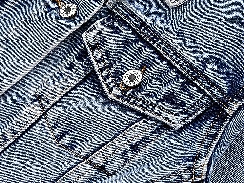 Kedera Womens Basic Button Down Vintage Black Long Sleeves Denim Jean Jacket Jacket for Women4