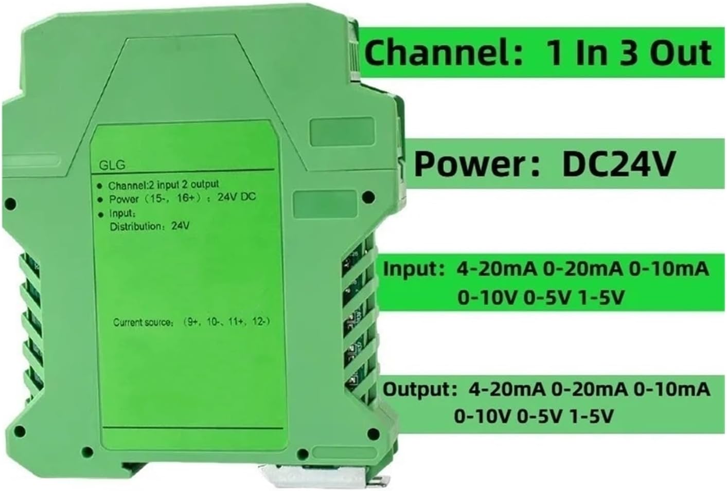 信号アイソレーター DC 24V 1入力1出力 0-10mA入力(4-20ma Output) 信号アイソレーター DC 24V 1入力1出力 0- 10V入力(0-20ma Output) 4-20mAから4-20mA 0-10V 0-5V アナログ信号アイソレータ DC24V ワンイン1出力(0- 20mA出力) 1個 220V 電源 0 10V 絶縁変換 ... 出力0-5V 1入力1出力 0-75mV 0-10V 4-20mA アナログ信号トランスミッター DC24V(Input 4-20m