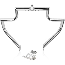 2009-2025 Chrome Touring Engine Guard Crash Bar Compatible with Harley Davidson Street Glide Road King Electra Trike Models Muscle Motorcycle Bumper