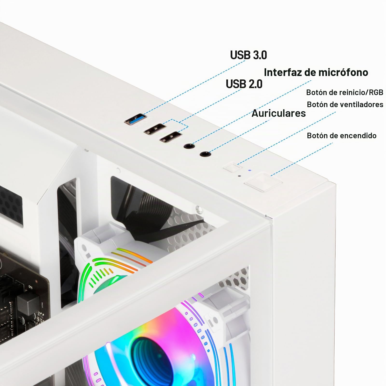 Amazon.com: PC de escritorio para juegos Intel Core I5-13400F 6