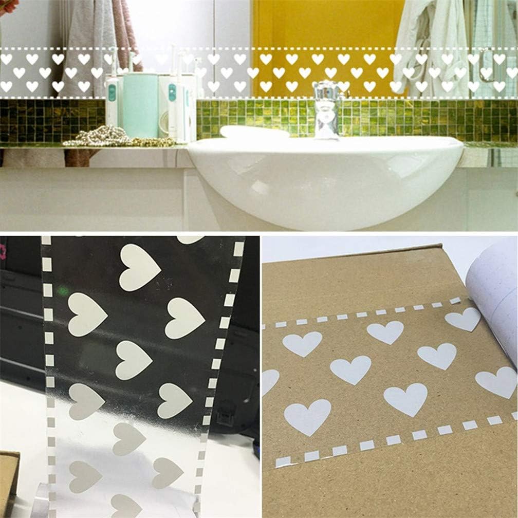 White Lace Transparent Wallpaper Border, 3.94 inch X 393.7 inch/ Roll Self Adhesive Removable Waterproof Wall Border - Image 4
