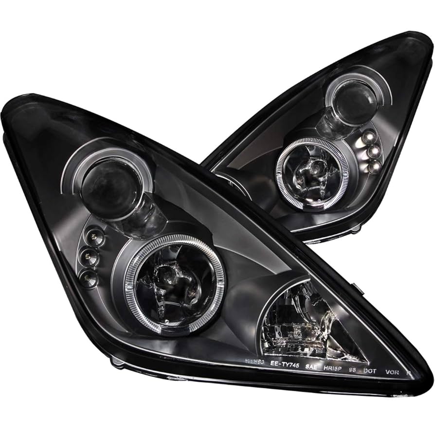 Amazon.com: Anzo USA 121387 Black Halo Projector Headlight
