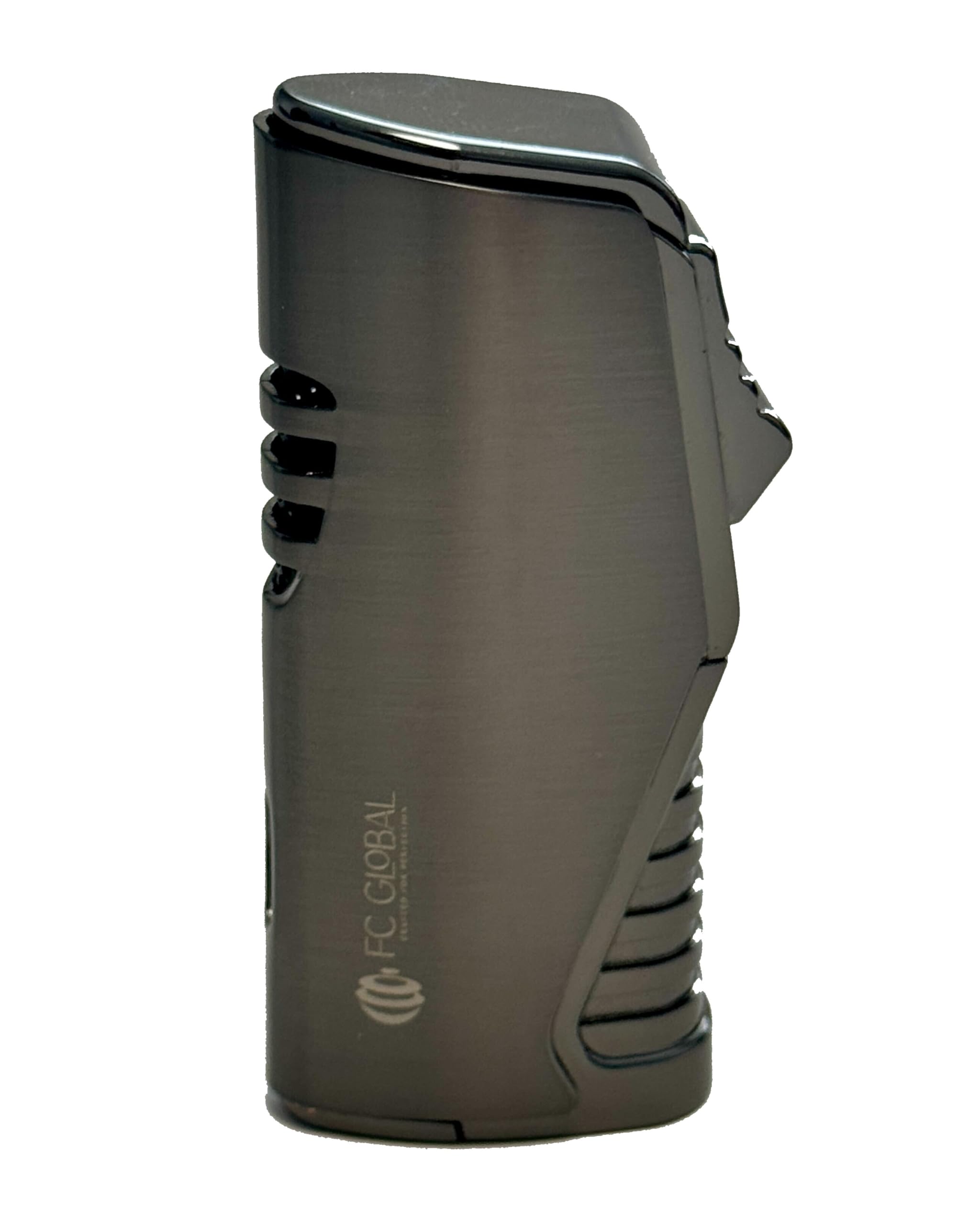 Premium Luxury Cigar Lighter Windproof Blue Flame Triple Jet Flame Gas Butane Refillable Turbo Torch Lighter with Cigar