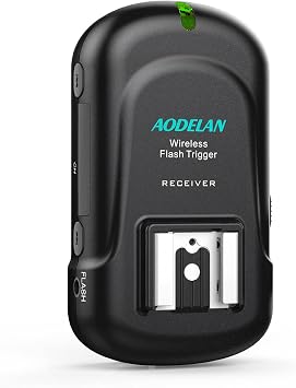 Wireless Flash Trigger Receiver 2.4 GHz for Canon, for Nikon, for Panasonic, for Olympus, for Fuji, for Pentax, for Samsung,for SonyExcept Sony Flashes