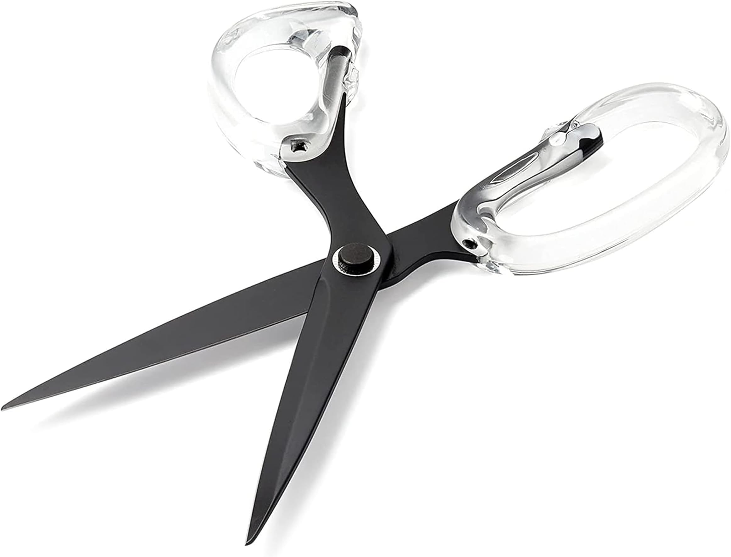 Amazon.com: Black Office Scissors 7 Inch All Purpose Sharp Scissor ...