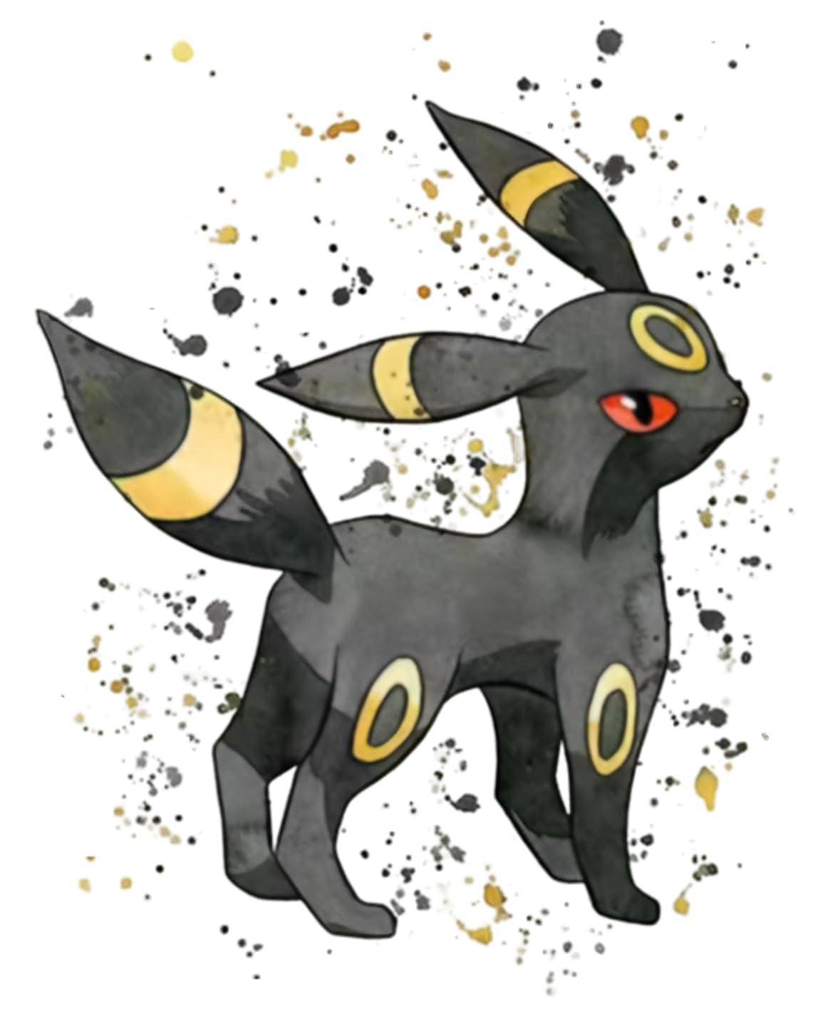 Pokémon Umbreon Pokemon | Diamond Art | Frameless | 15+ Years | Approx 20Cm X 30Cm |