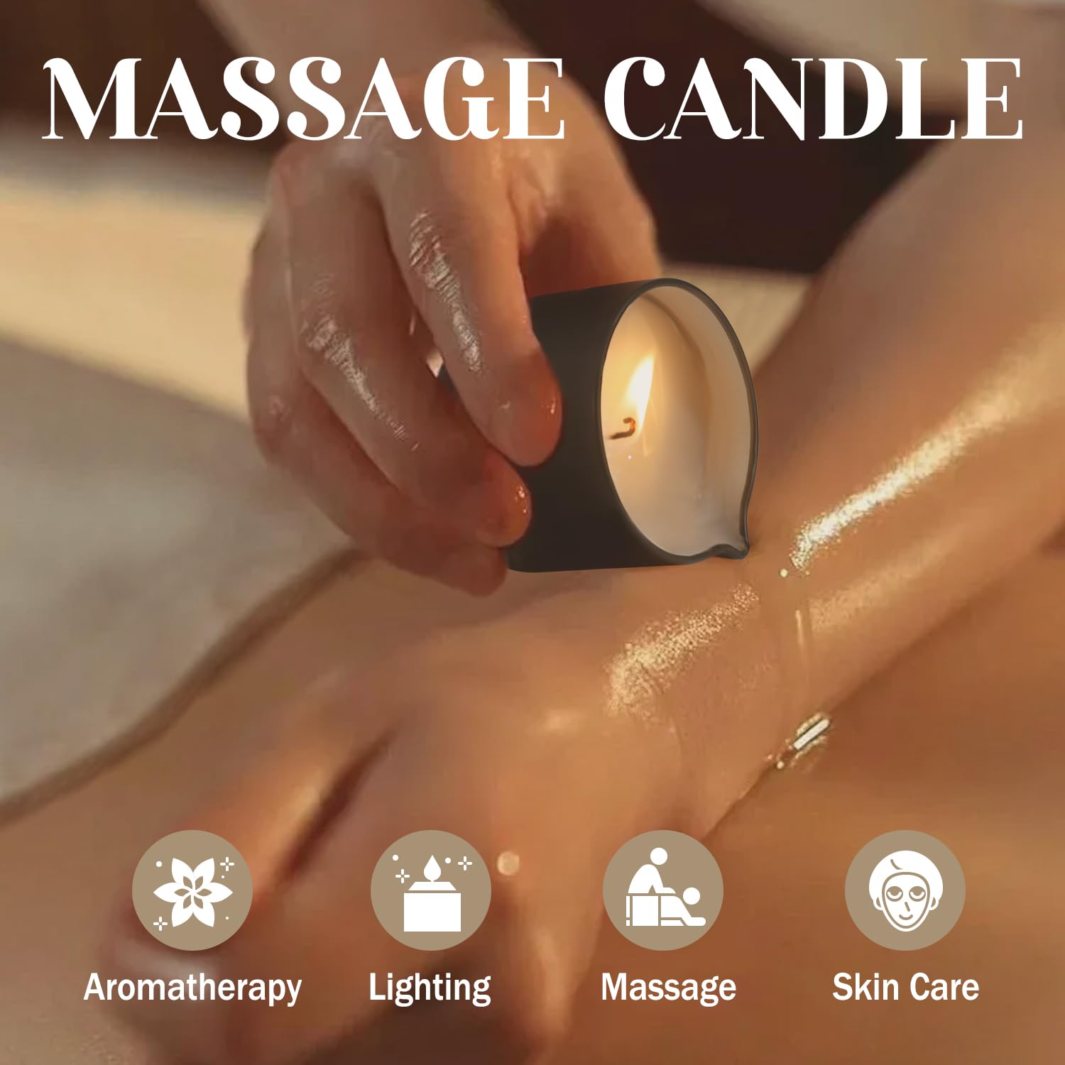Velas de aceite de masaje para parejas – Juego de 12 fragancias románticas de masaje de baja temperatura, vela de aceite corporal para cita nocturna, spa y cuidado de la piel, regalos de aniversario