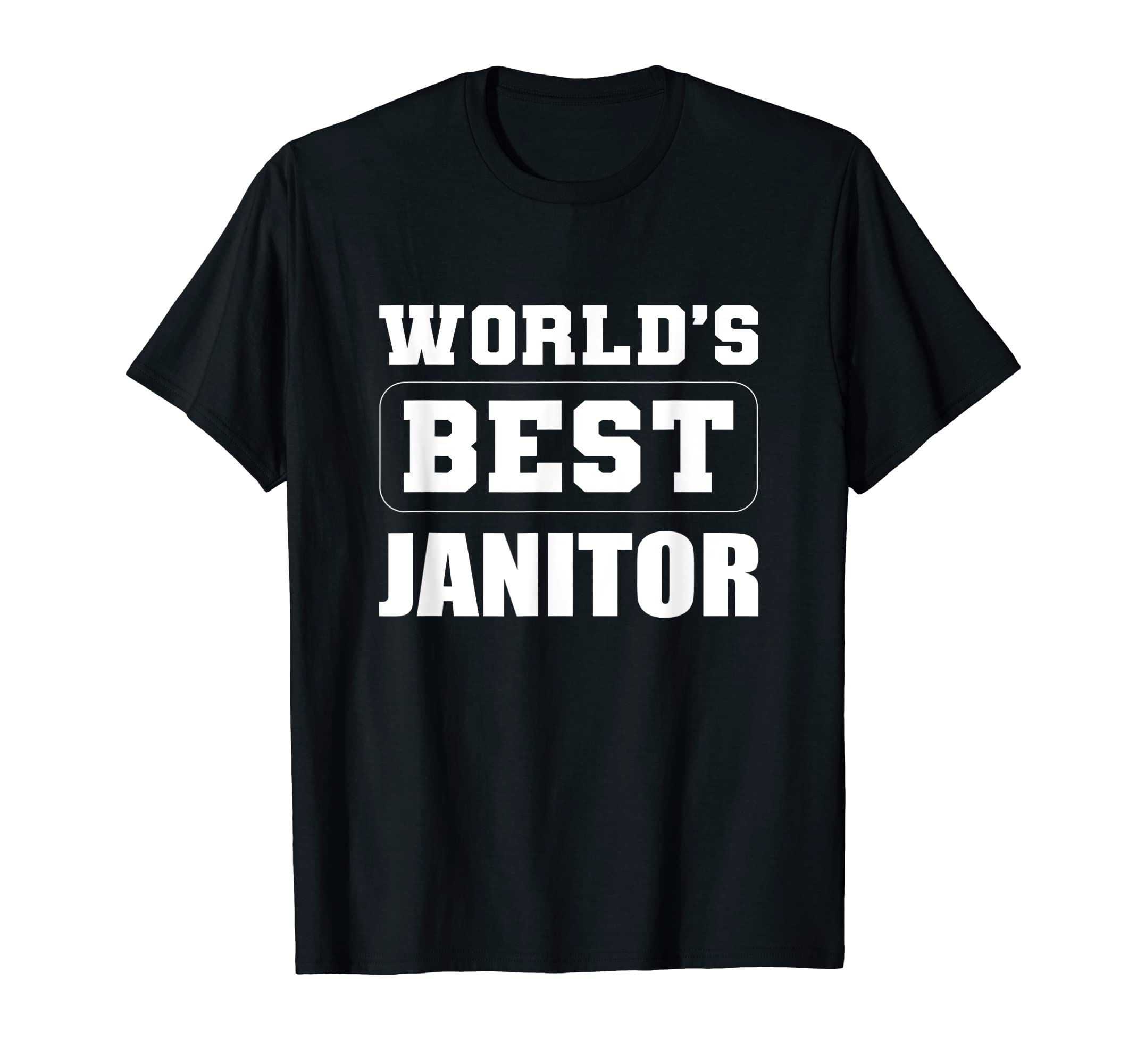 World's Best Janitor Househelper And Cleaner T-Shirt