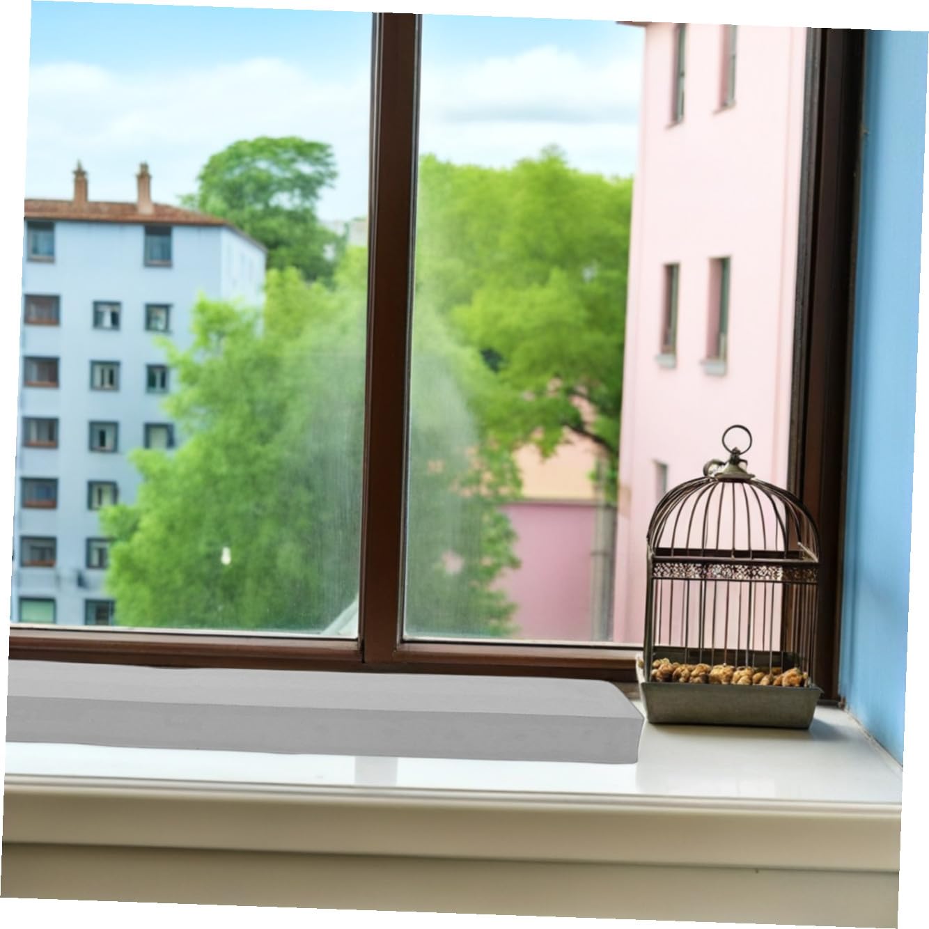 Absedor de Agua para Ventana Alféizar 850x70x30mm Esponja Pva Gris Gruesa Flessibile Tiras Absentes para Cocina Baño Barrera de Condensación a Prueba de Fugas
