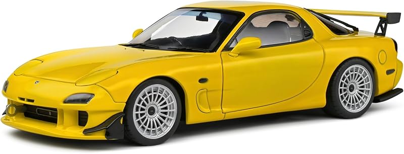 Solido escala 1:18 Mazda RX7 FD3RS Streetfighters amarillo modelo de auto fundido a presión (S1810603)
