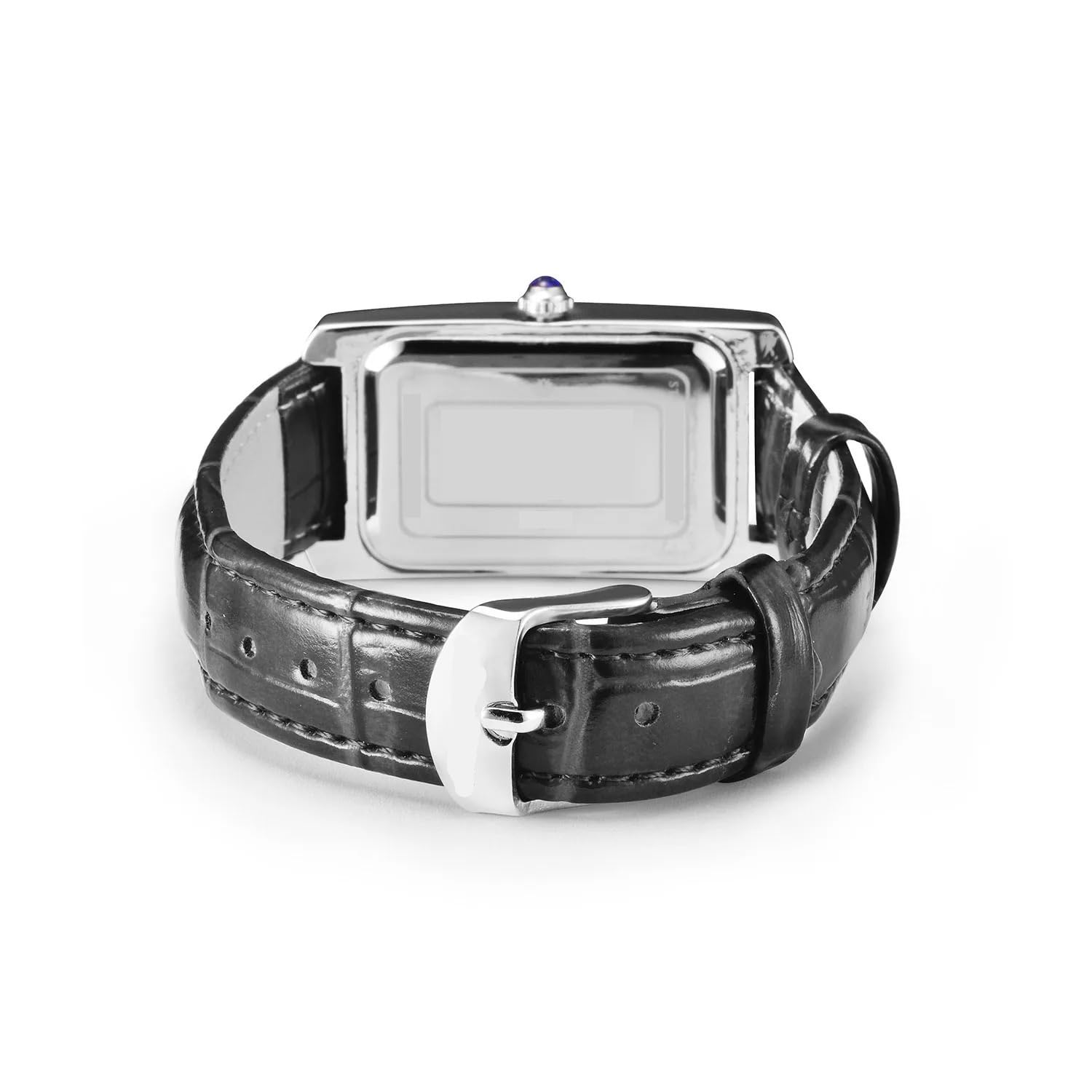 Eleganti orologi da polso da donna in pelle con orologio al quarzo retrò