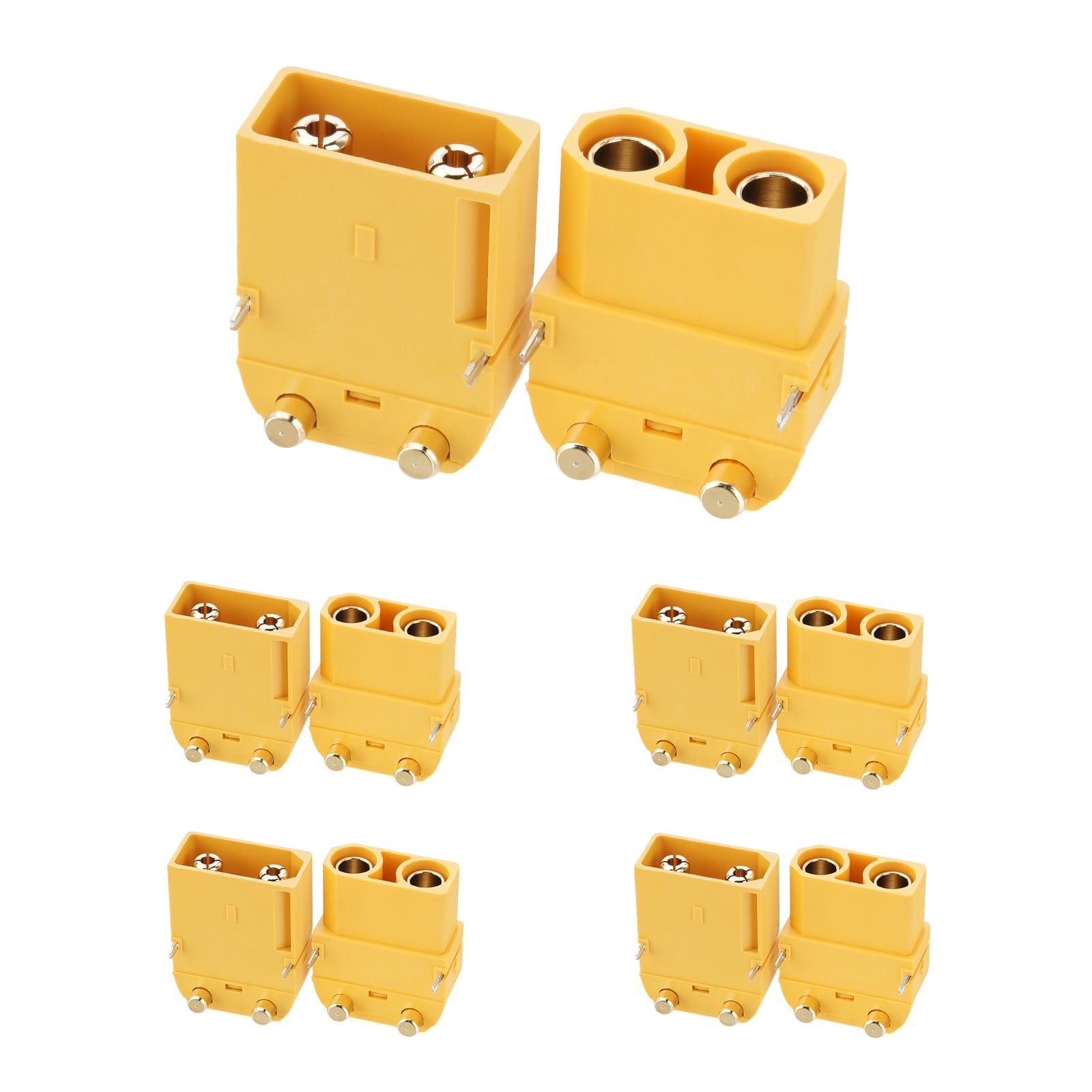 Amazon.com: ELFCULB 5 Pairs Amass XT90PW Male & Female Connectors