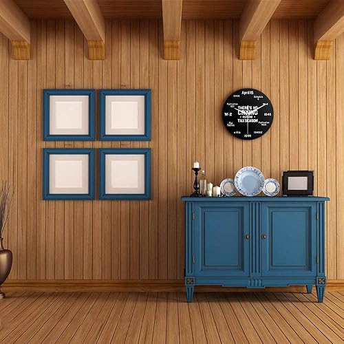Miniatura 5 de Reloj de contador de 12 pulgadas, reloj de pared para temporada de impuestos, silencioso, sin tictac, para contable, contador de impuestos, regalos