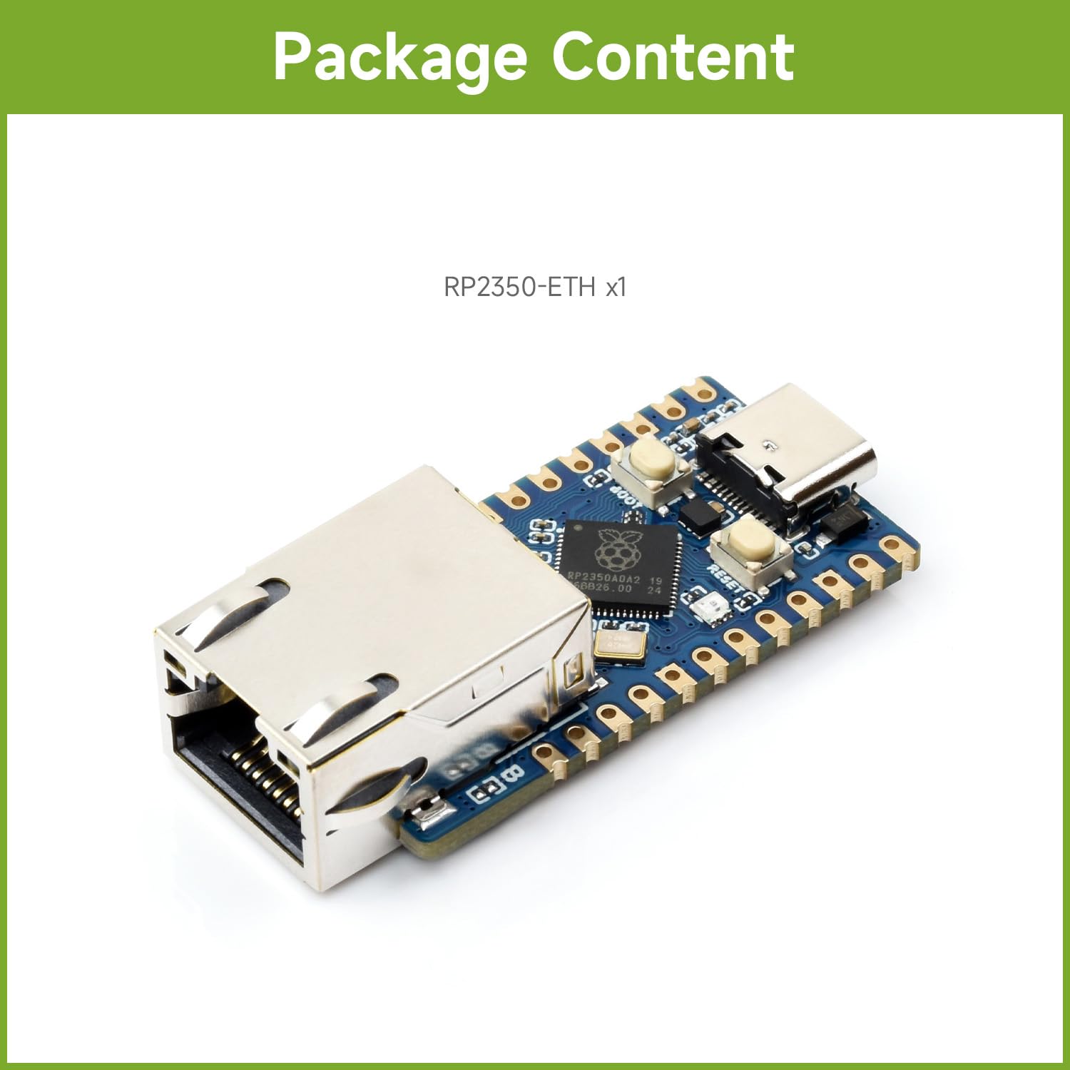 Raspberry Pi Pico 2 Pre-Saldato Con Header - Scheda Microcontroller RP2350, Dual-Core, Supporto C/C++/Python