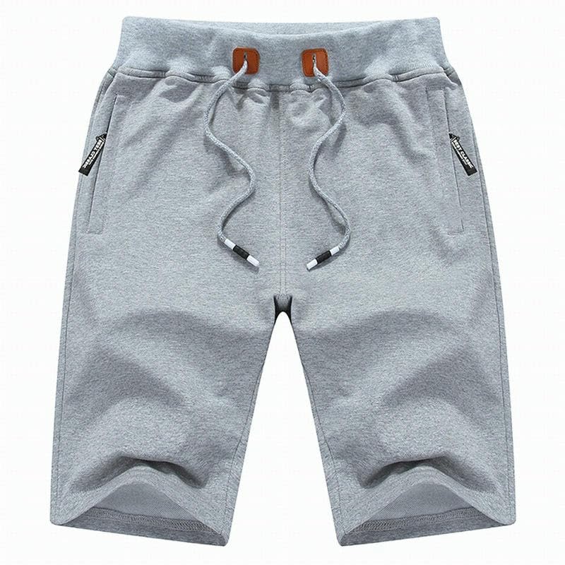 Short en coton fin USTZFTBCL confortable coupe droite décontractée - 4