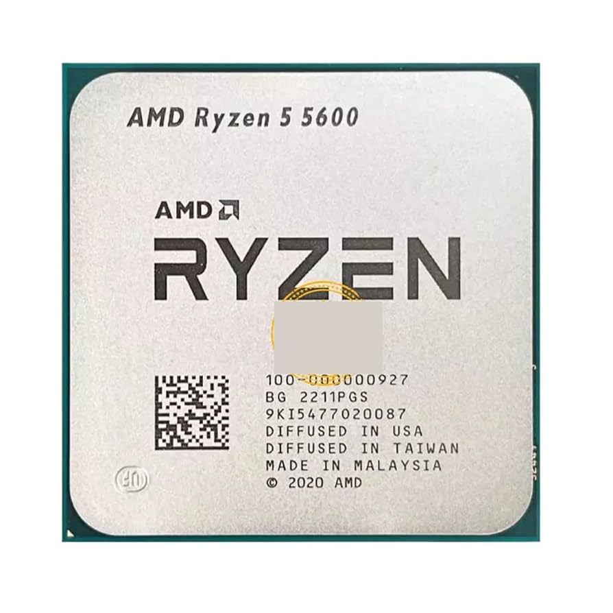 CPU AMD Ryzen 5 5600 CPU AMD Ryzen 5 5600GT 6-Core Processor with Built-in Radeon