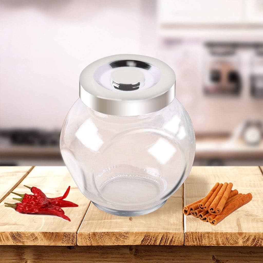 Honey bottle size storage seasoning glass jar barbecue seasoning bottle pepper sealed can chicken essence seasoning jar