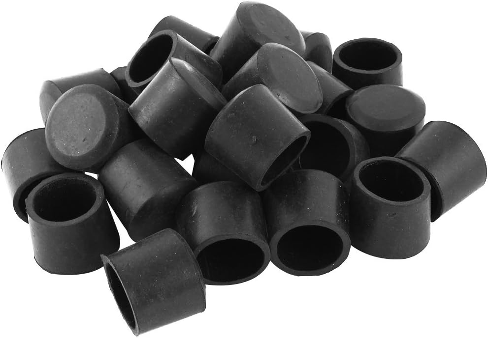 Rubber Furniture Chair Round Foot Leg Tube Insert Cover 34mm Hole Dia 26 Pcs (id: 73f 89a 9b7 d25 6c2