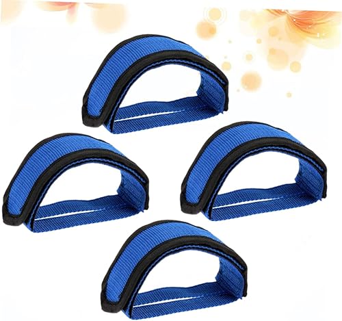 Miniatura 2 de HANABASS 4 pares de correas de bicicleta Pedal de bicicleta Ciclo Pedal Clips de dedo del pie Cinta de pegamento Correa de jaula de pedal Correas de