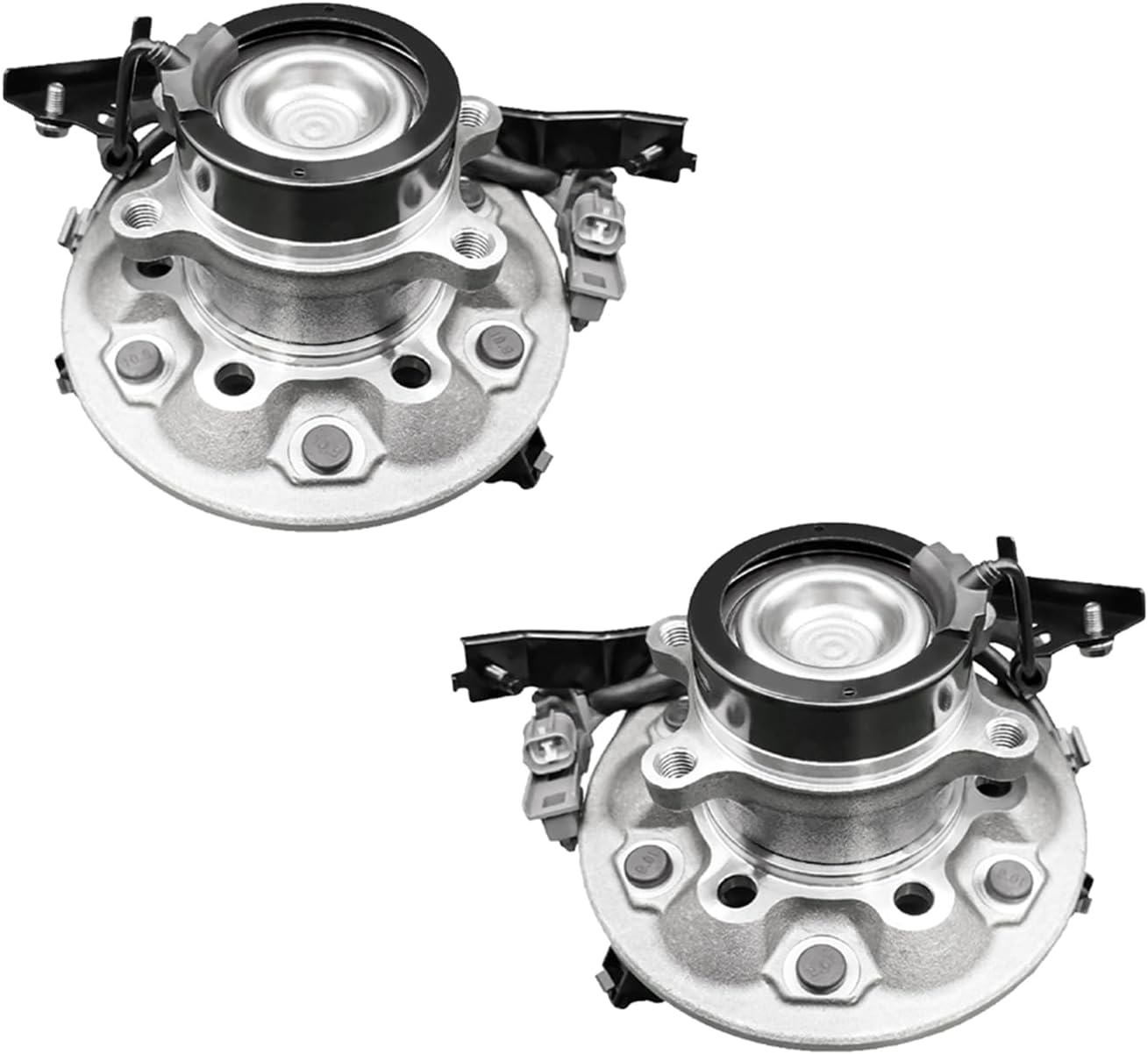 PM Auto Pair of 2 Front Left-Right Wheel Hub Bearing Assembly for 2004-2008 Chevrolet Colorado RWD