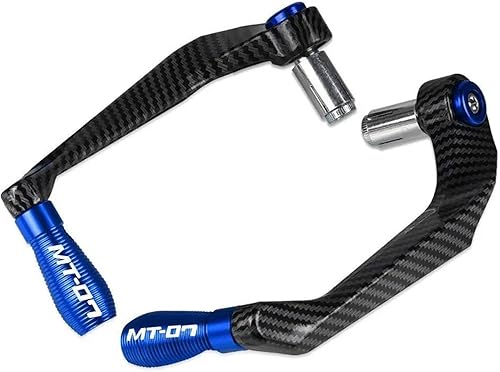 Vista 8 de Motorcycle for MT07 Tracer GT MT 07 MT-07 MT09 Tracer GT MT 09 Handlebar Grips End Brake Clutch Lever Guards Protection (Color : Rojo)