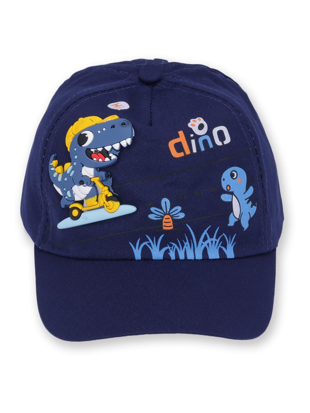 PASSION PETALS Summer Dino Rockstar Baseball Cap for Kids Boys and Girls 2-4Years-picture-16