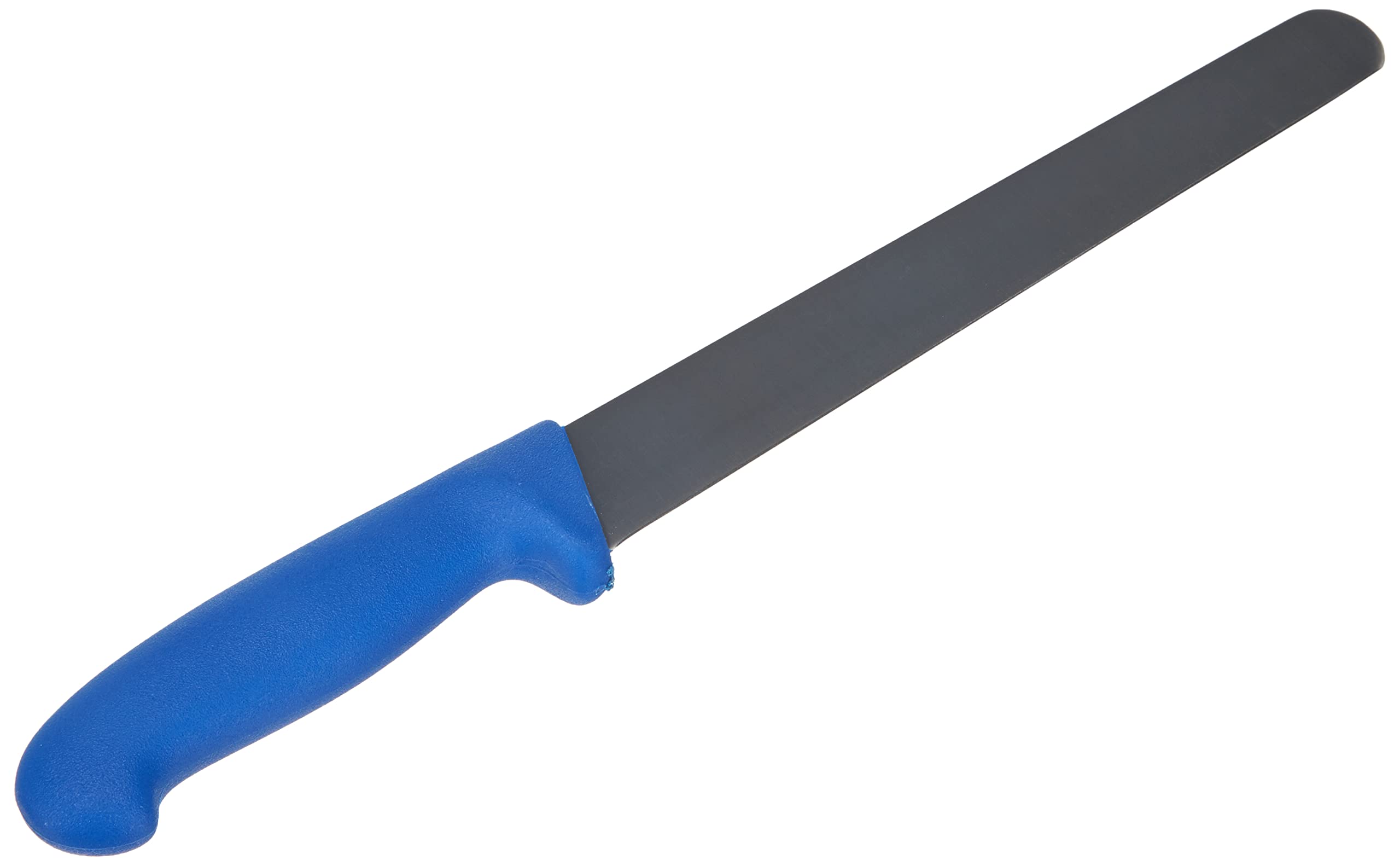 Giesser seit 1776 - Made in Germany - Schinkenmesser blau, Basic Blue, Klinge 25 cm, rutschfest, scharfes Aufschnittmesser spülmaschinenfest, rostfrei