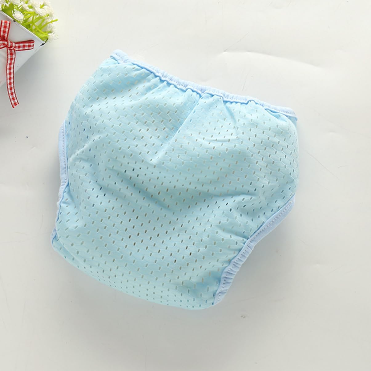 VICASKY Cloth Diaper High Elasticity Stretchable Mesh Diaper Cover Ice Silk for Boy Girl