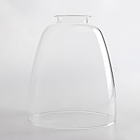 Vista 11 de Permo Lighting Fixture Replacement Funnel Flared Clear Glass Shade