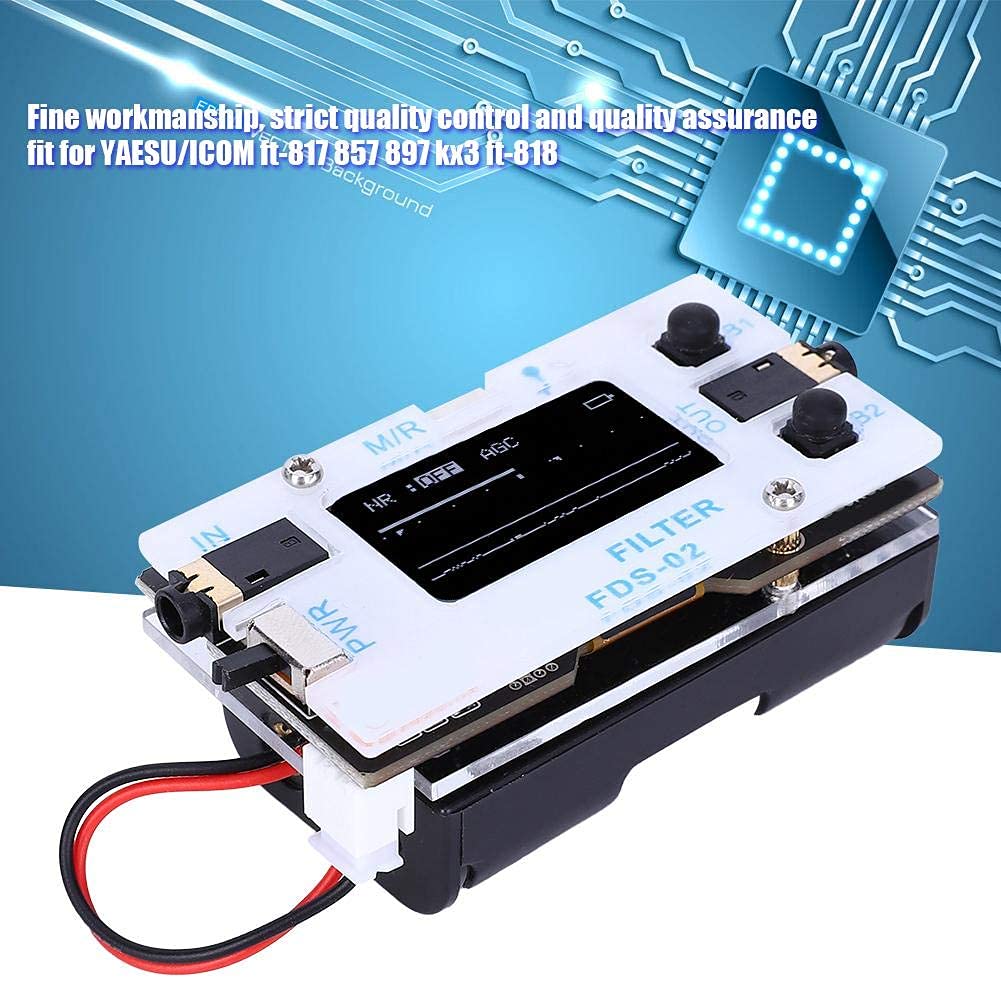Hottest Sales Digital Filter Digital Signal Processing Filter Adjustable Frequency SSB CW Amateur Radio Digital Filter with OLED Display