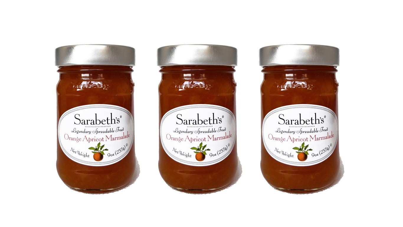 Sarabeth's Legendary Orange-Apricot Marmalade - 9 oz (9 oz Pack of 3)