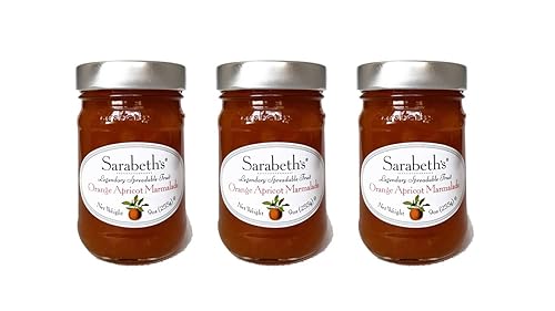 Sarabeth's Legendaria mermelada de naranja y albaricoque - 9 oz (paquete de 3 de 9 onzas)