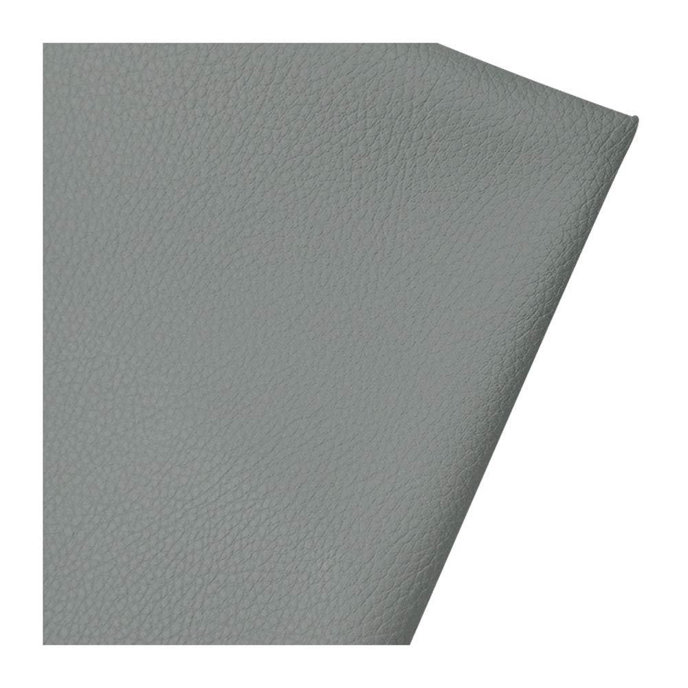 Tissu similicuir gris clair 160 cm x 9m pour couture et patchwork