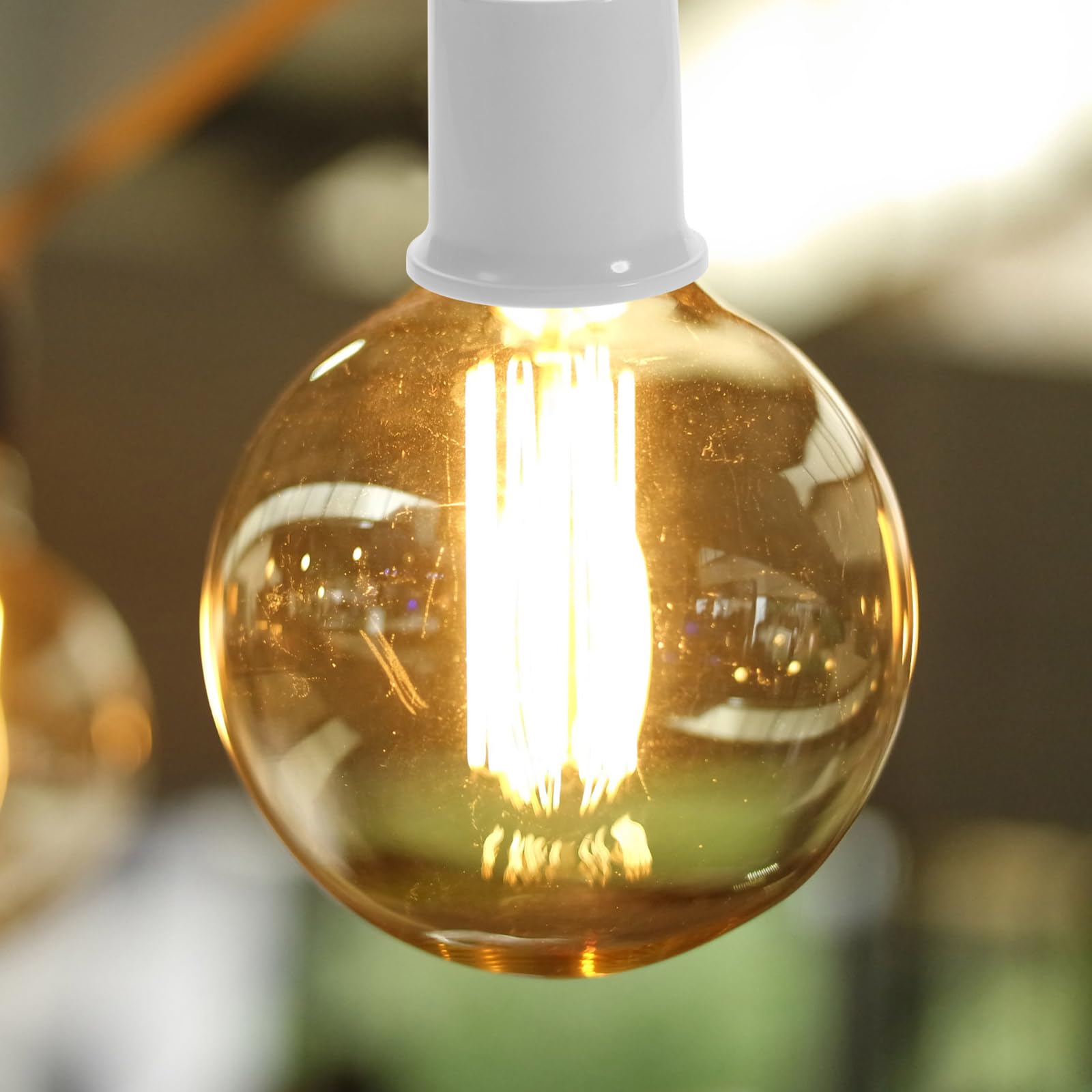 Housoutil 3 szt. Light Converter na E27 na 2-pinową oprawkę lampy E27, oprawka zamienna z uchwytem żarówkę w stylu vintage, do przenośnej lampy kuchennej/garażowej