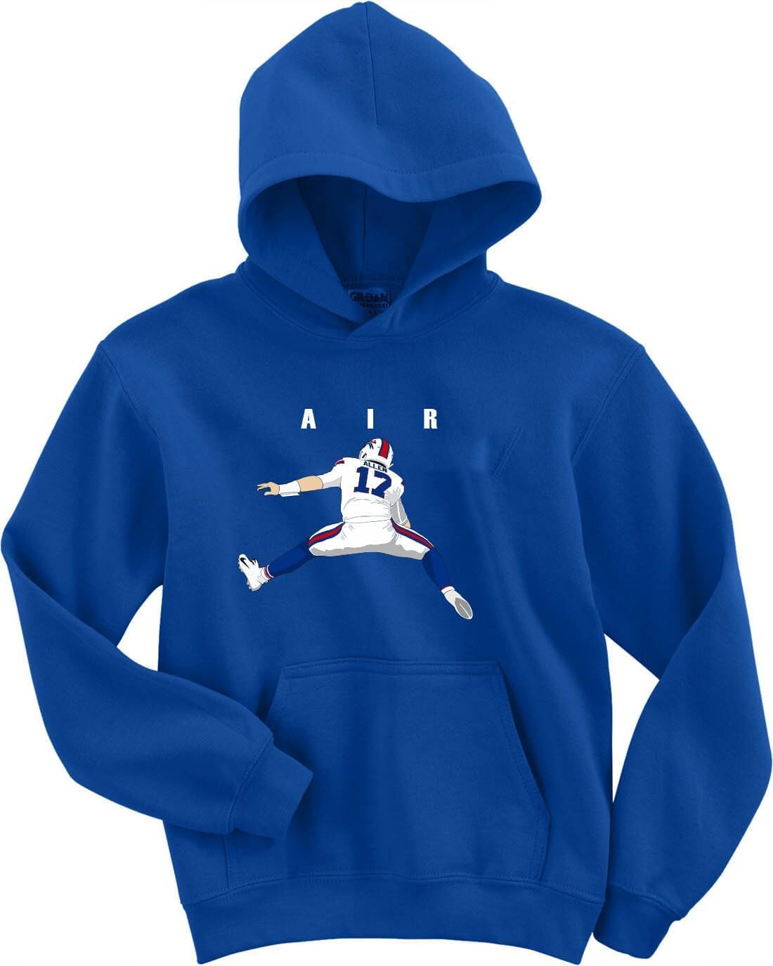 Josh Allen Air Buffalo Hooded Sweatshirt Hoodie